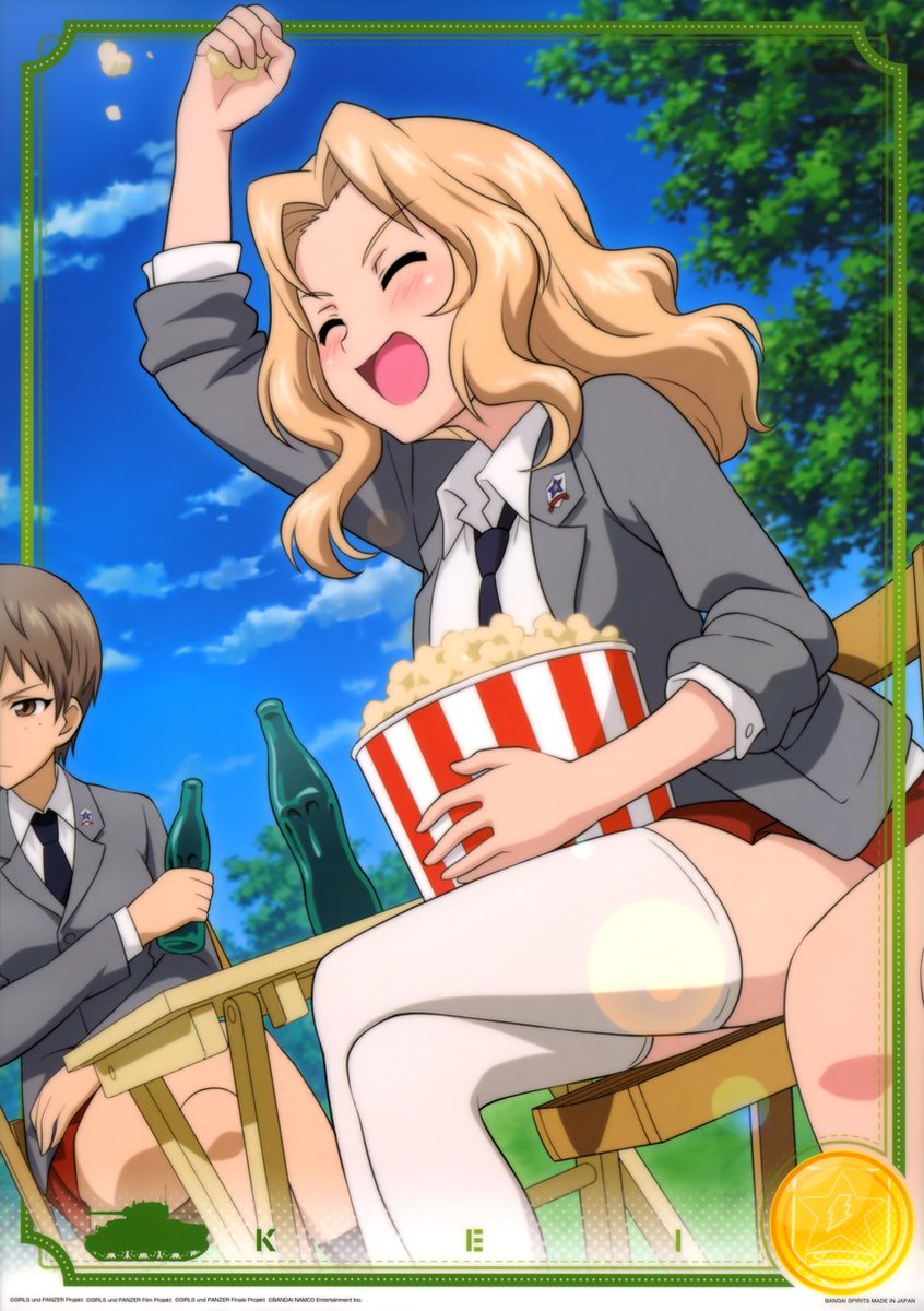 1021_kay (girls und panzer) girls und panzer