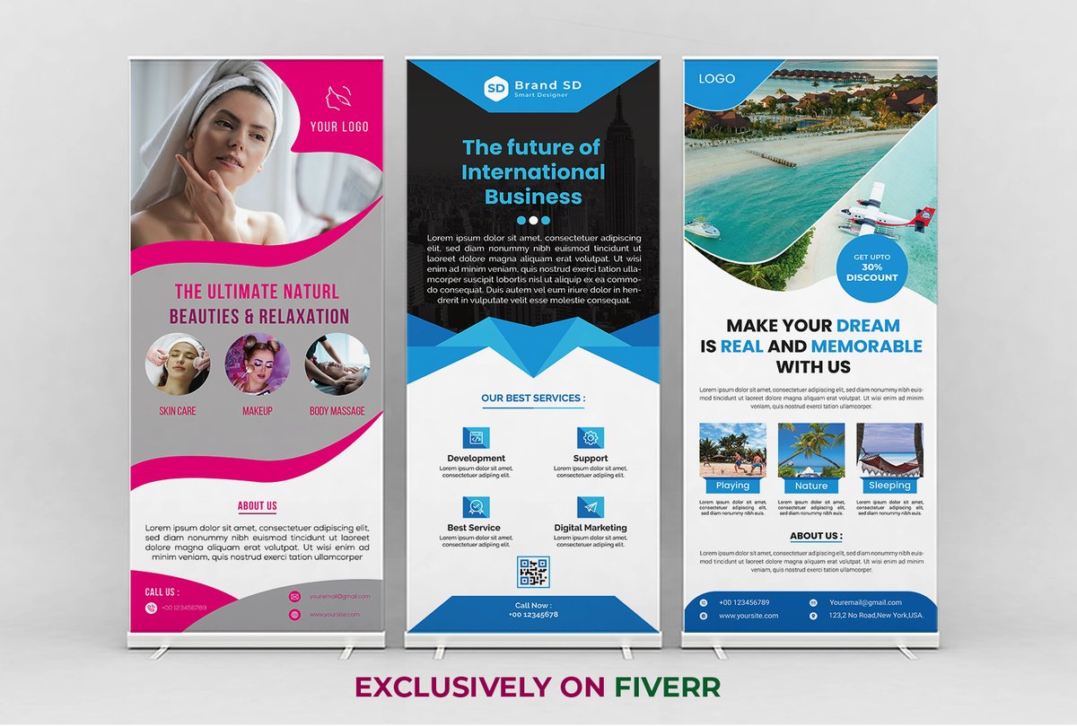 designertaru's tweet photo. Hi, I am a graphic designer. I am working in an online marketplace. Your satisfaction is my success.
#Rollupbanner #Billboard #RetractableBanner #beauty #spa #makeup #StandBanner #YardSigne #Billboard
For order: https://t.co/kTeg88NRa2 https://t.co/Tvh4cZQAy3