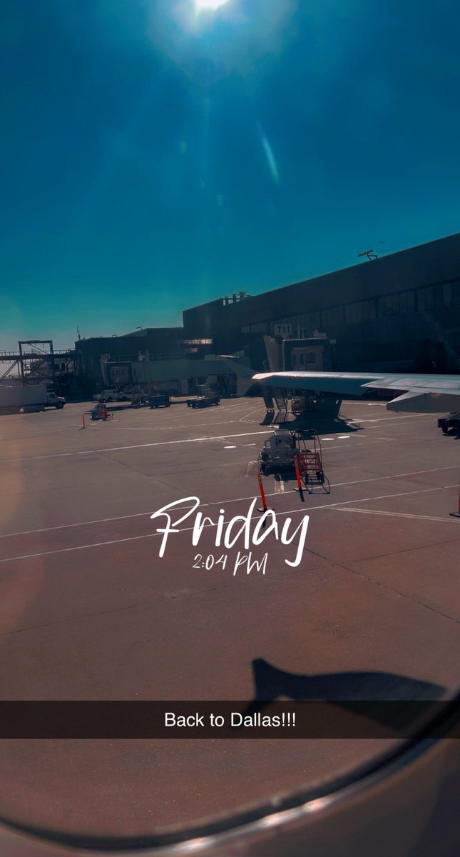 Back to Dallas!!