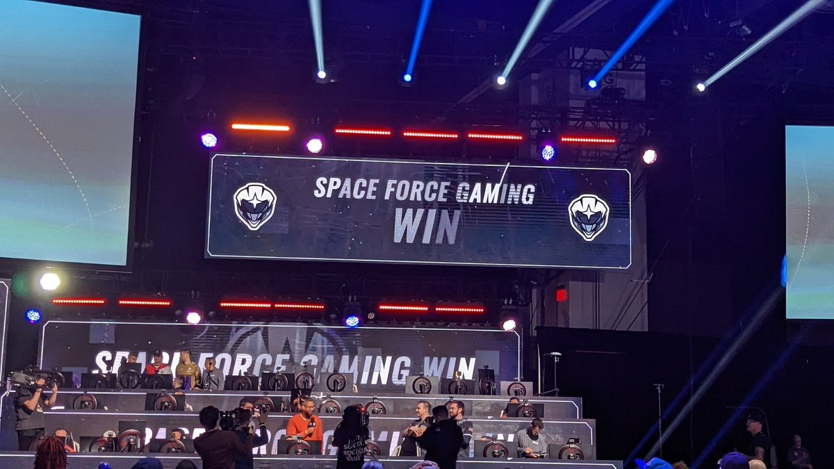Space Force Gaming takes game two!! #CODEBOWLlll <a href="/CODE4Vets/">Call of Duty Endowment</a>