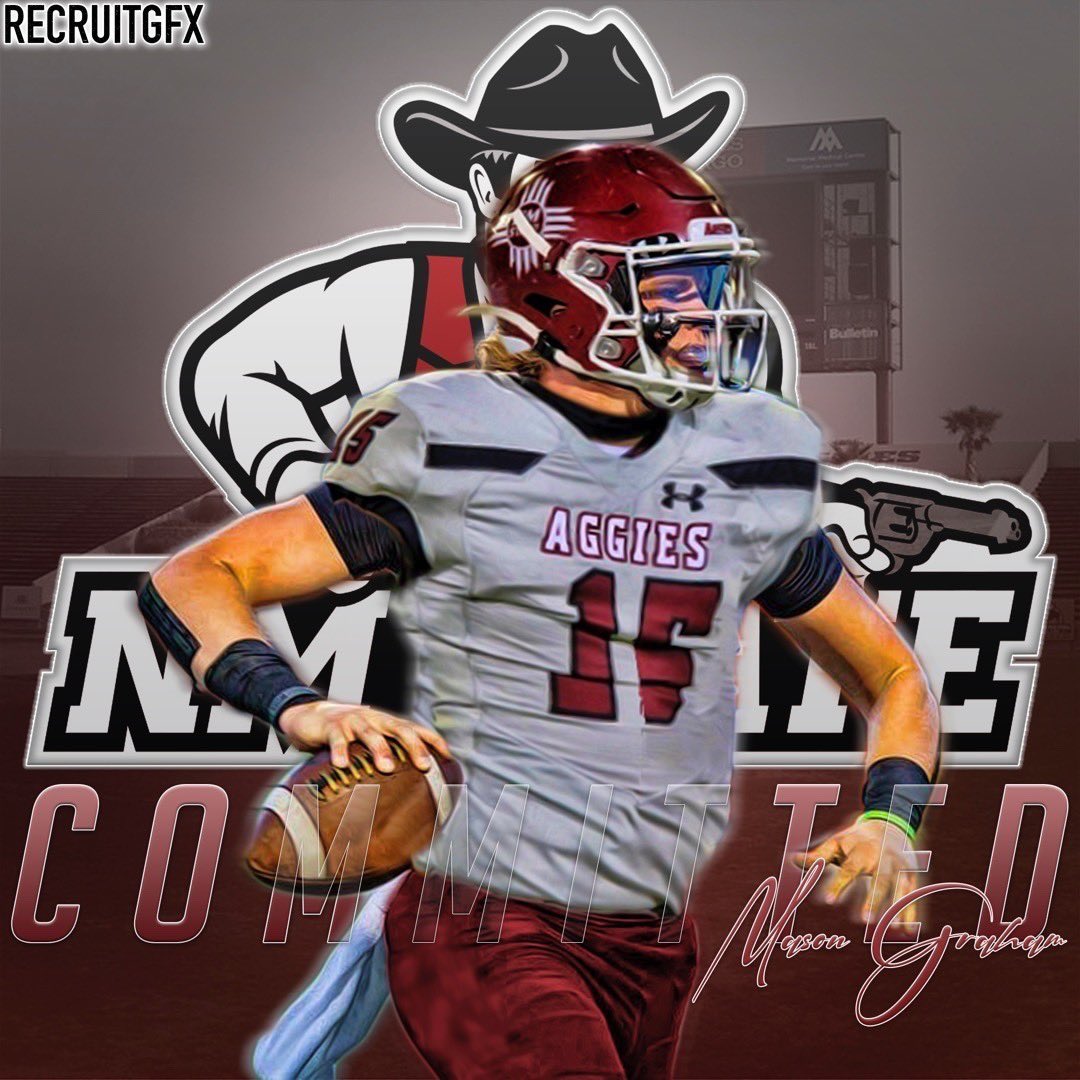 masonleeg15's tweet photo. - COMMITTED - 
@NMStateFootball @CoachWrightNMSU @coachkill_fb @CoachMathis_ @ChadDunnam @sandiefootball https://t.co/d1SljlNDWV