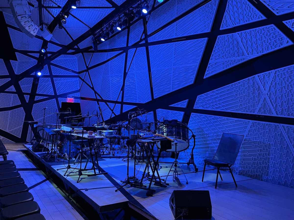 cantaloupe music (@cantaloupeny) on Twitter photo Soundchecked and ready at <a href="/NationalSawdust/">National Sawdust</a> in Williamsburg tonight. Showtime at 7:30 with <a href="/mmcbane/">Matt McBane</a> and <a href="/sandboxperc/">Sandbox Percussion</a> for the premiere of BATHYMETRY. Join us! Soundchecked and ready at <a href="/NationalSawdust/">National Sawdust</a> in Williamsburg tonight. Showtime at 7:30 with <a href="/mmcbane/">Matt McBane</a> and <a href="/sandboxperc/">Sandbox Percussion</a> for the premiere of BATHYMETRY. Join us!