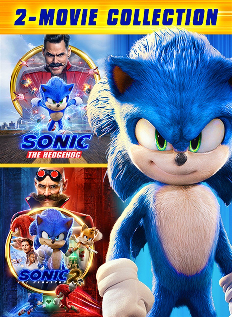 SONIC THE HEDGEHOG 2020 MOVIE DVD