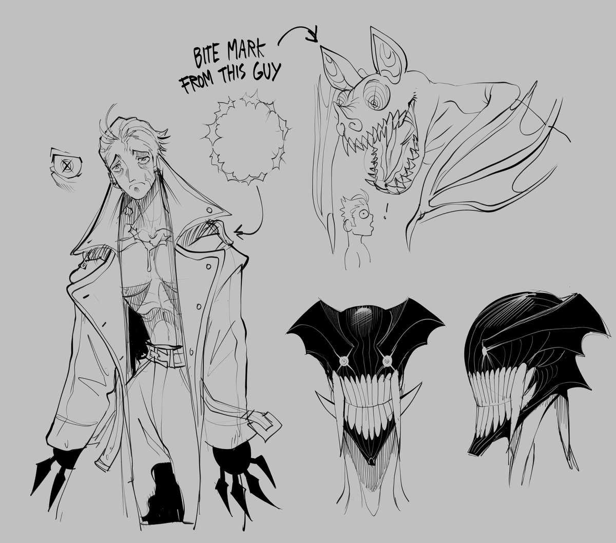 Also dunno if I ever posted this but BLOODMAN pre-scary mode 