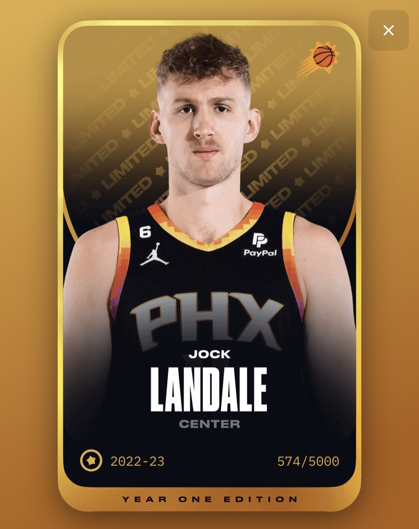 CucaSorare's tweet photo. 💸 nice one! I bought #Landale for 0.0025 and now he flies away for 0.0119. I‘ m Not rich now 😅 but a x5.5 is always good to see #sorare #sorarenba #NBA https://t.co/xNB0ArOKDg