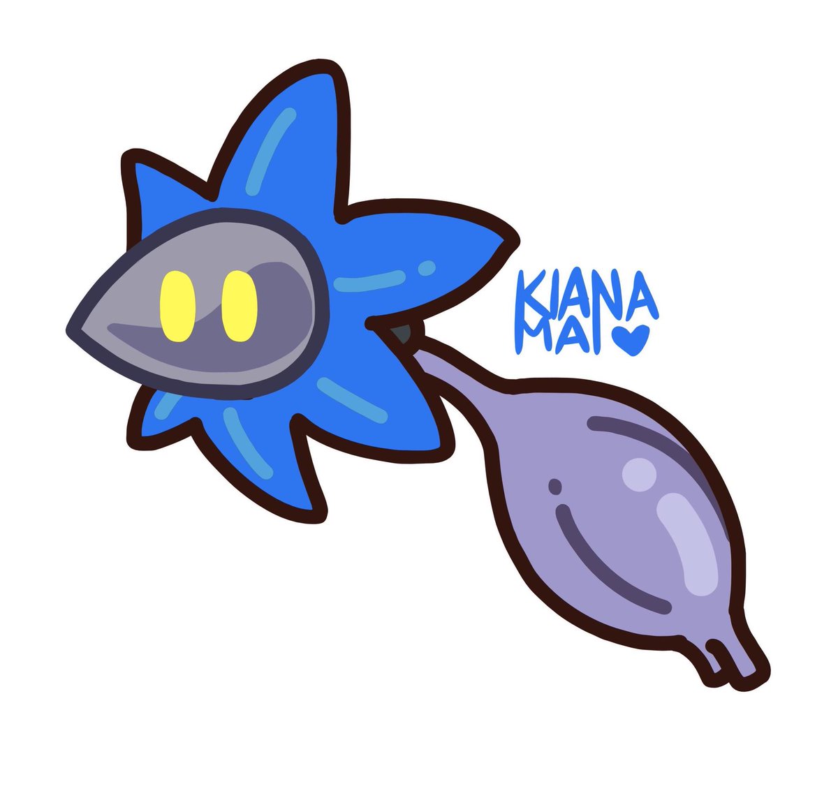 「Least Favorite Pokémon. I don't hate it 」|Kiana Maiのイラスト