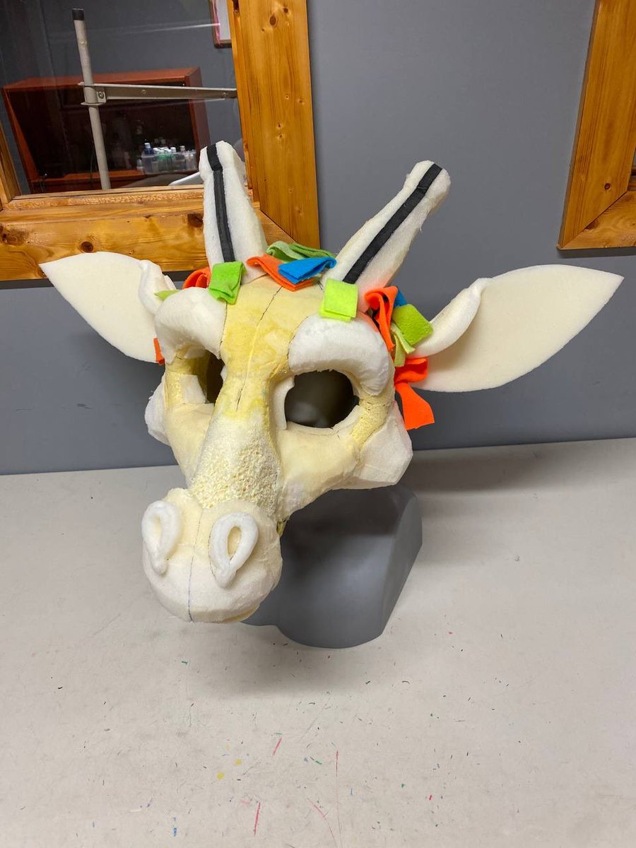 Giraffes are WEIRD (in the best way possible), but our head carver NAILED IT! Who agrees?!