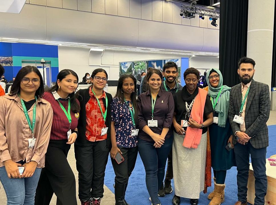 maryameqan's tweet photo. The global youth was joined by @mremae who broke the norms and got involved the same way other young people were ❤
#COP15 #BioCOP #Montreal #CanadaCOP #Biodiversity https://t.co/yYDFb1Gond
