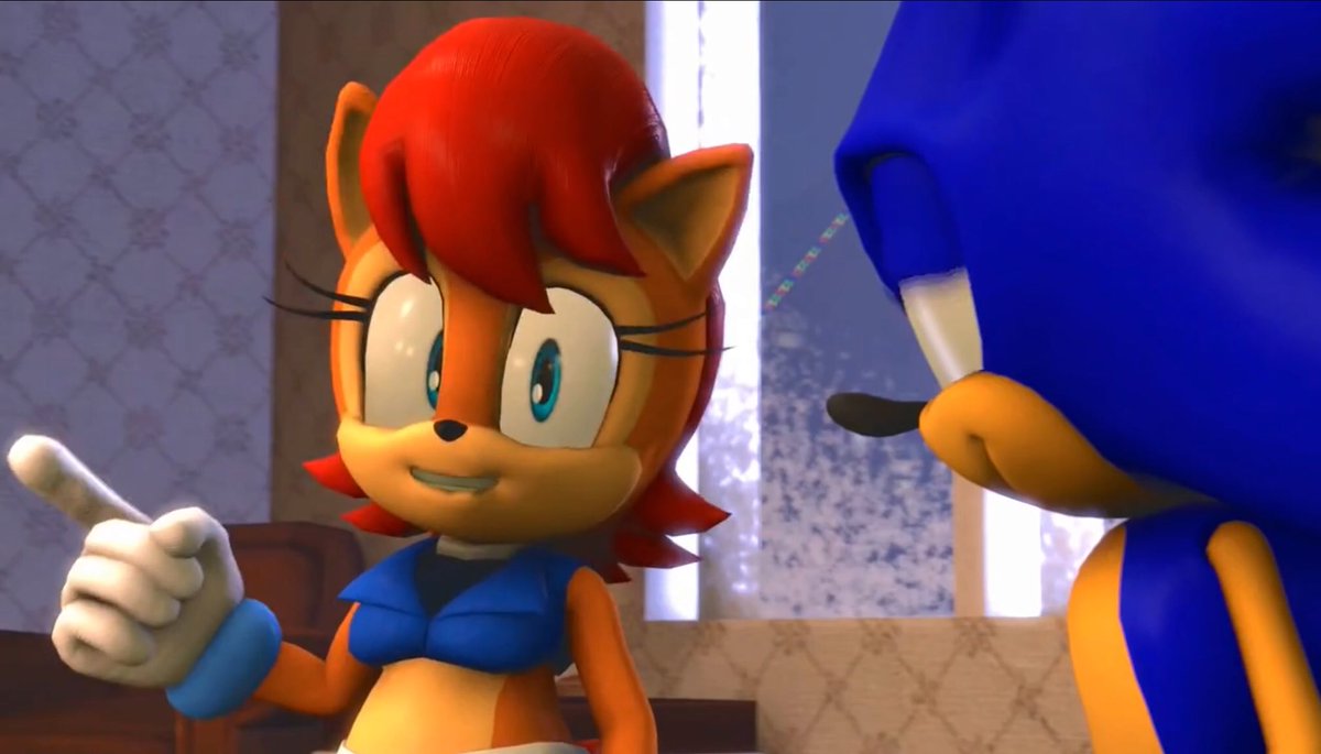 You know, I always forget that my version of Sally made her debut