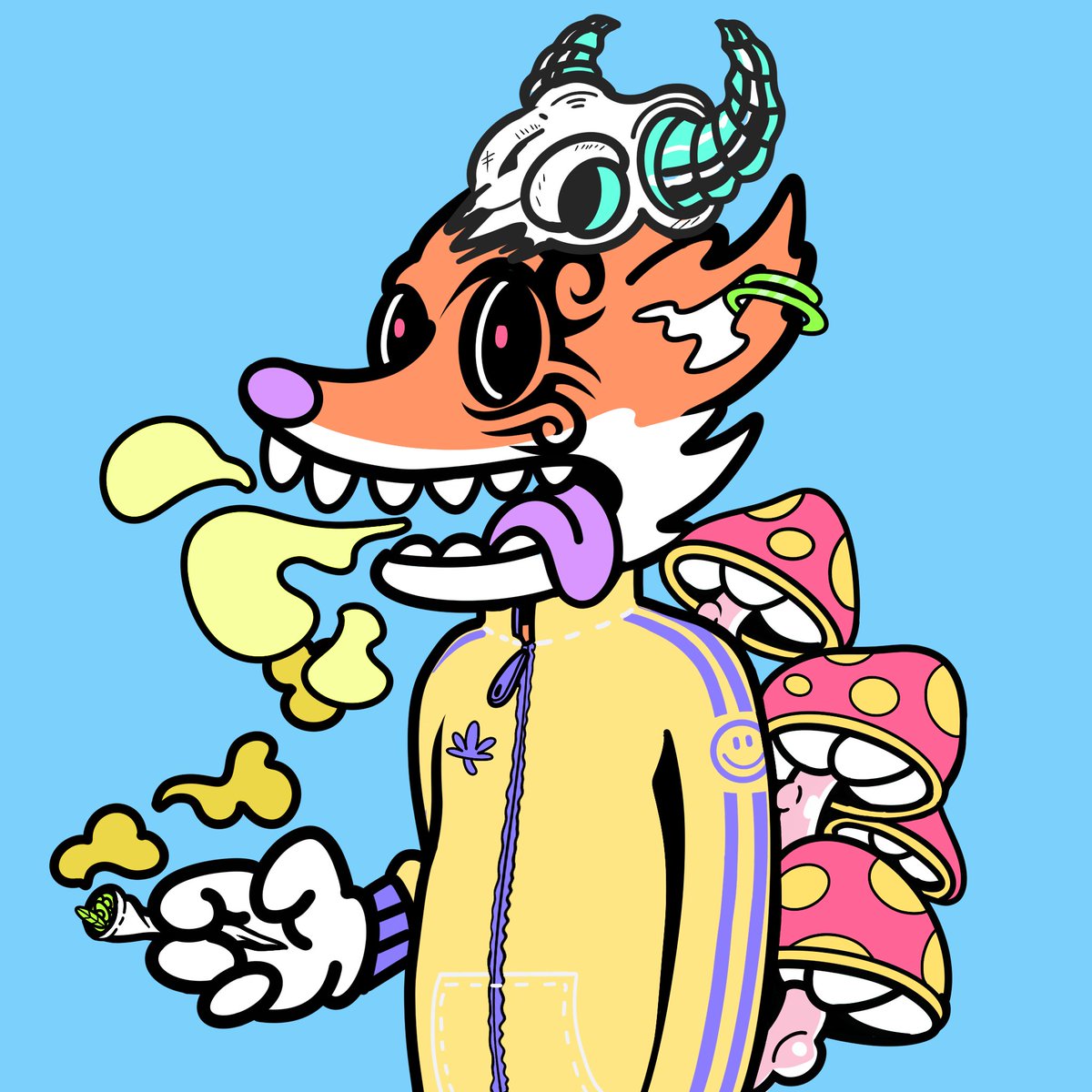 WeeFox4's tweet photo. Posting an NFT everyday until Snoop Dogg Retweet us. Day 43

#NFTCommunity #NFT #NFTcollections #Nftart #WeeFox #WeeFoxEveryday #NFTArts #420Life #StonerFam #cannabislife #SnoopDogg https://t.co/ePHFI17tzD