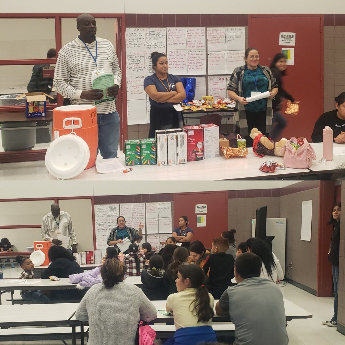 libraryofmarvel's tweet photo. Thank you parents & family of @HisdMarvels for attending our December PTO Meeting on 12/15/22! And special thanks our local @HomeDepot for the donations. @HISDFACE #TMEPTO #PTOrocks https://t.co/5EO0oyVEhL