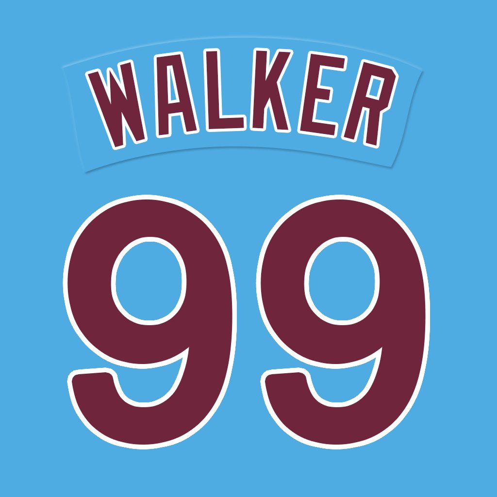MLB Jersey Numbers on Twitter "RHP Taijuan Walker (tai_walker) will