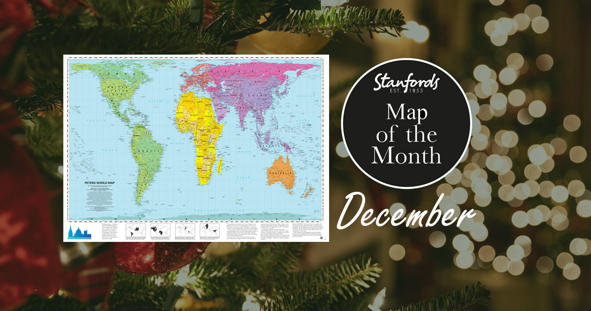 StanfordsTravel's tweet image. Our Map of the Month is the Peters World Map Political Wall Map.

Showing countries in proportion to their relative sizes. It is based upon Arno Peters’ 1970s decimal grid. 

#MondayMap #Cartography

Read more about this map on our blog:

blog.stanfords.co.uk/blog/2022/12/0…