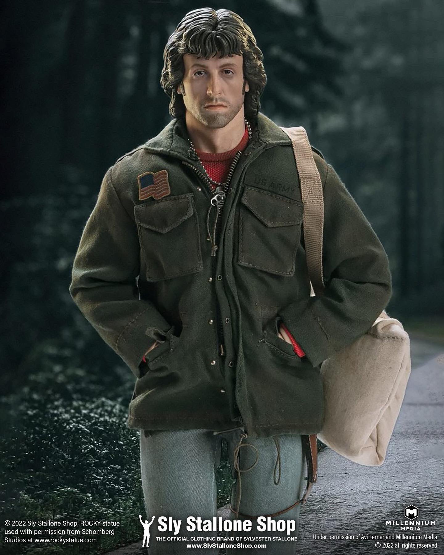 ヤマト工芸 1/6 SLY STALLONE SHOP ランボー FIRST BLOOD | www