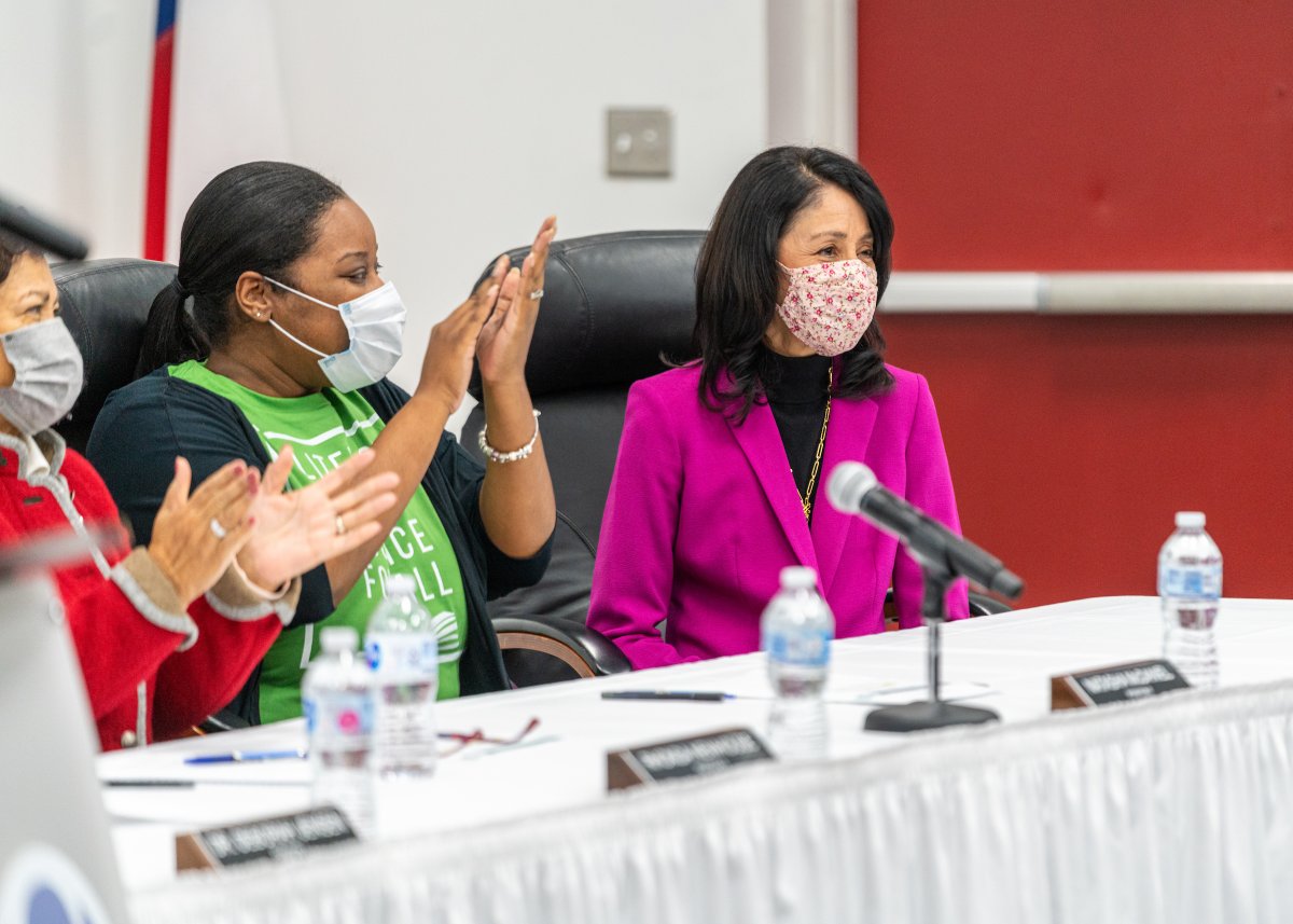 SpringISD's tweet photo. At the start of 2022, we named a new Superintendent, Dr. Lupita Hinojosa (@Shuester)! More about the first Hispanic female superintendent of Spring: https://t.co/YIHaJVPhJr. #RecapSpring https://t.co/6Izqck7bmp