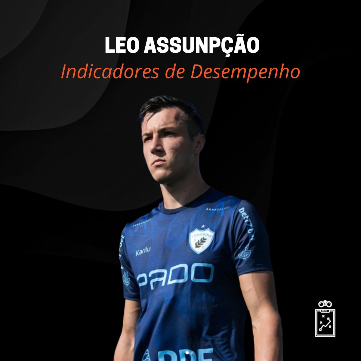 Leo atua como zagueiro no Londrina, na partida do jogo de volta da segunda fase contra o Inter, teve destaque apresentando bons indicadores em organização ofensiva.

Promovido ao profissional após a temporada, irá integrar a equipe principal do Londrina durante o estadual.