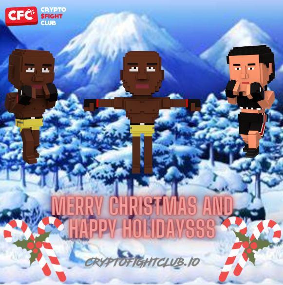 Thealphacruze's tweet photo. Happy Holidays and soon to be Merry Christmas to the CFC fam, and of course the rest of CT🥰
Here's a little well wishes from CFC to everyone🥰

@fran_d_6th @djfinetunez @0xJerald @RuikoMonda @0xJenevy 
@CFCFighting 
#CFCChristmas #FightMas #SpreadtheJoy https://t.co/WrkqKDIN5u