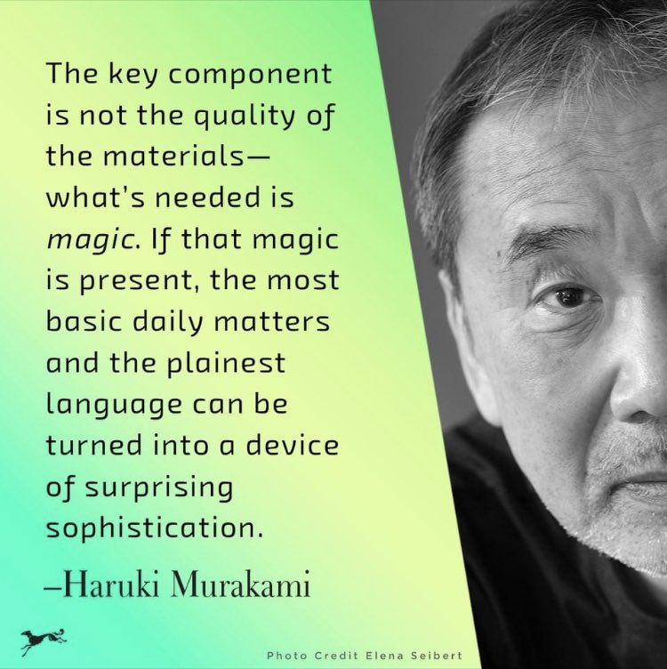 Pro tip: Narrators make magic.

#audiobooks