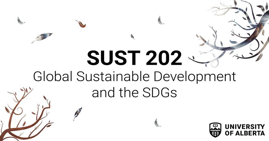 UAlbertaIntl's tweet photo. Would you like to learn more about international development, global sustainability challenges, and the United Nations’ Sustainable Development Goals (#SDGs)? SUST 202 has no prerequisites and is open to undergraduate students across #UAlberta

Learn more➡️https://t.co/oQdEQvZgFk https://t.co/kV1mQSSIxB