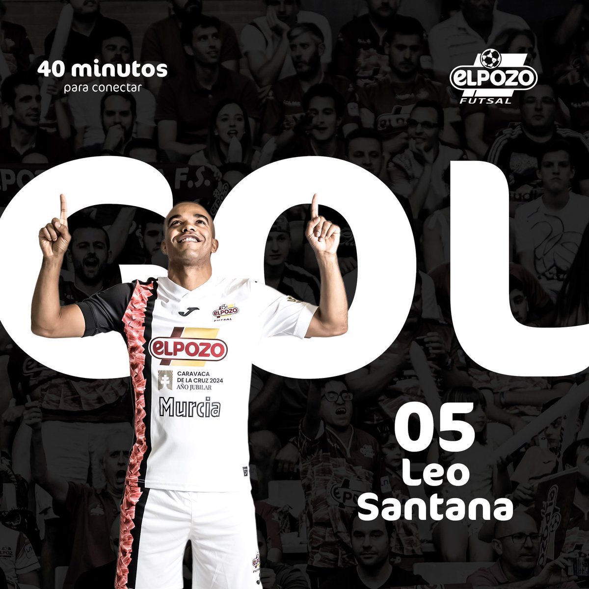 Min 17| 1-1| Empata ElPozo! Gooooooooool gooooooooool gooooooooool gooooooooool gooooooooool!

Anota <a href="/leofutsaljf/">Léo Santana</a> 

#CordobavsElPozo
#40MinutosParaConectar