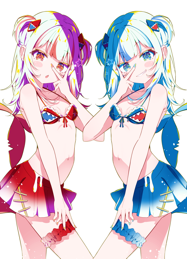 がうるぐら 「On PNG images, that background is transp」|一条レイのイラスト
