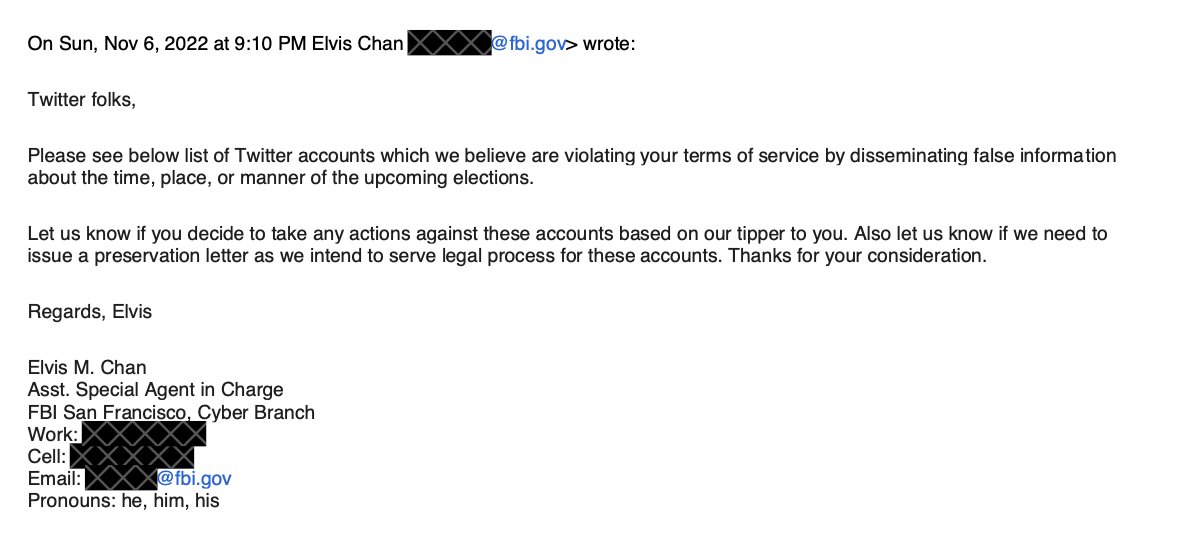 19.Agent Chan passed the list on to his "Twitter folks":