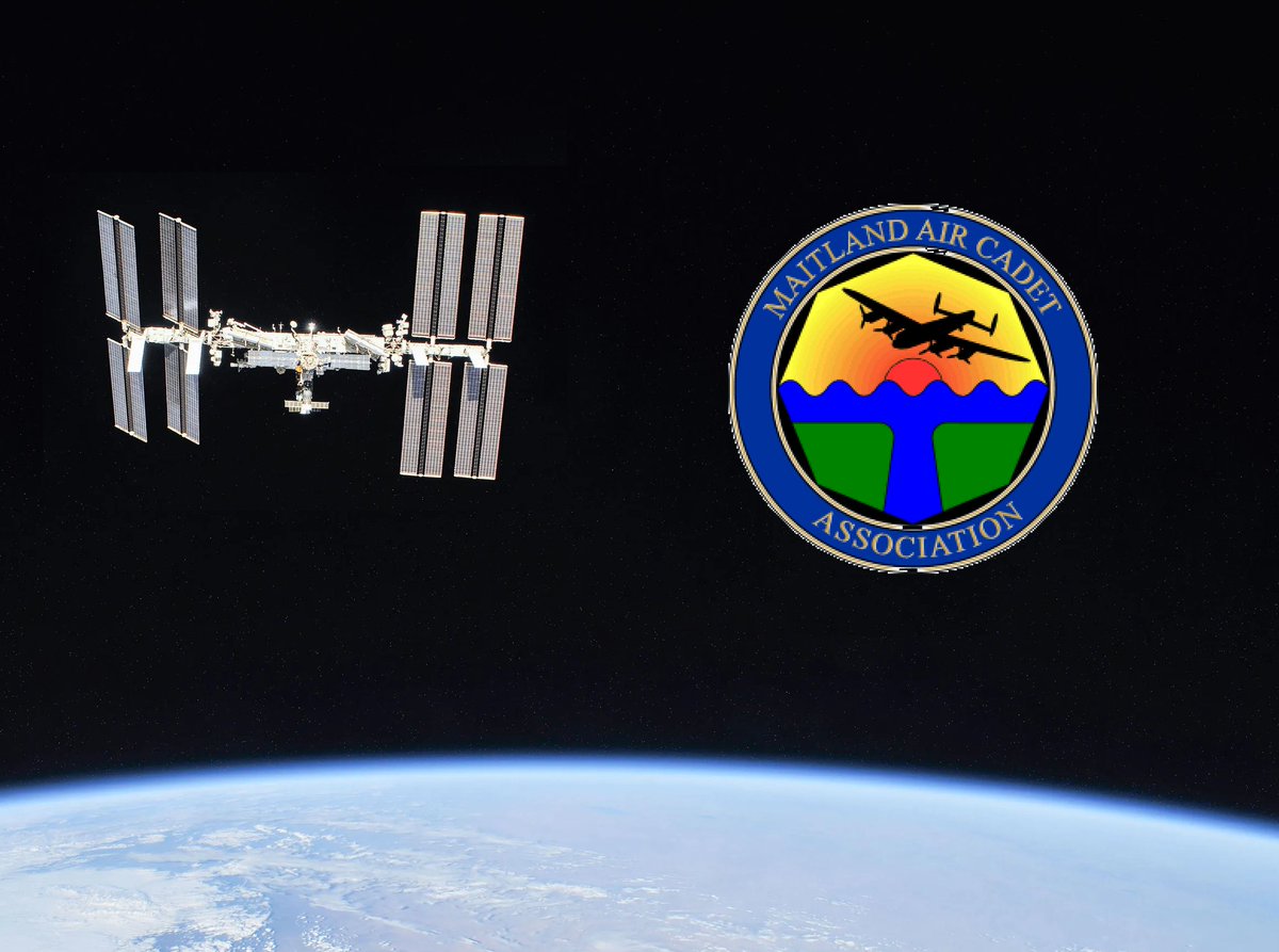 Be sure to check out the #AmateurRadio live stream event between the #ISS and the 532 Sqn Royal AirCadets starting soon! see site for details : maitlandaircadets.ca
