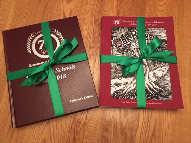 Our books make great Christmas gifts for Oak Ridgers and alumni. To buy one stop by The Ferrell Shop, Jefferson Drugs, or the gift shop in Methodist Medical Center. If you are out of town, simply place your order and have it shipped to you here: orpsef.org/purchaseBook