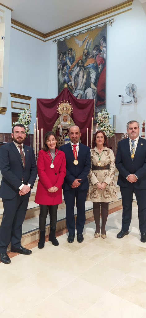 #ACTUALIDAD | Agradecemos enormemente a las hermandades y al ilustrísimo ayuntamiento que nos han acompañado en el Primer día de triduo.