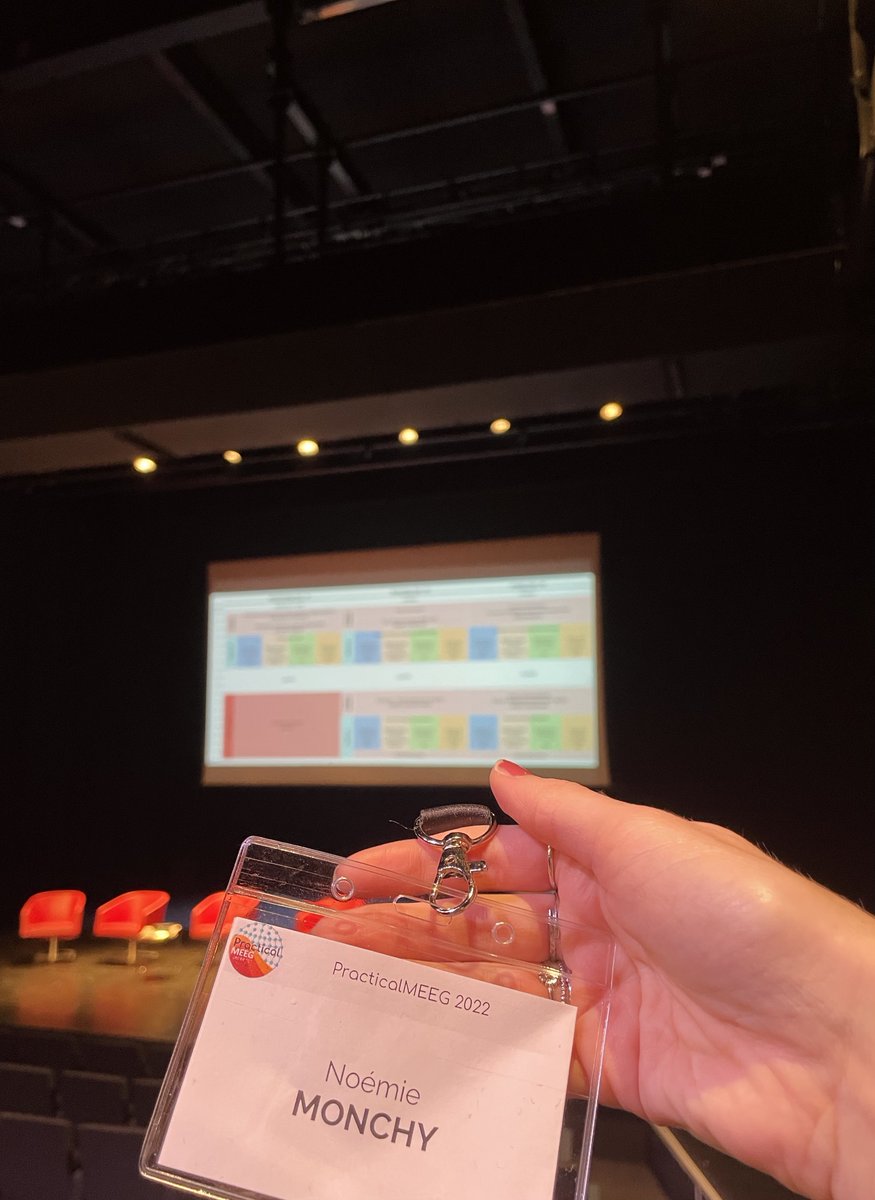 MonchyNoemie's tweet image. And this is the end of #PracticalMEEG2022🧠 ! So grateful to have attended MNE-Python hands-on sessions with the great @britta_wstnr
à la carte: great conferences, exceptional speakers, enriching encounters and a top-level organization!
