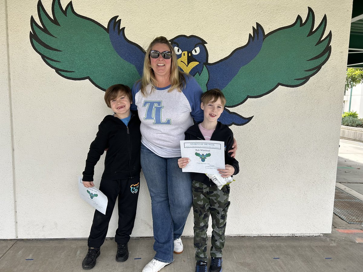Congratulations to our Student of the Week winners! #PVProud <a href="/TLSHawks/">Tierra Linda School</a>
