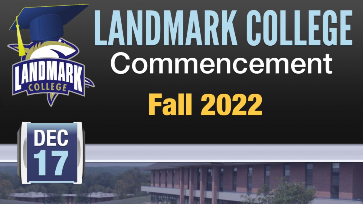 brattleborotv's tweet photo. Tomorrow morning at 10am we'll be streaming the Landmark College Fall 2022 Commencement Ceremony! Cheer on the grads in person or with our link here! https://t.co/hJ0lB1KlCz https://t.co/JYSwsIqaHu