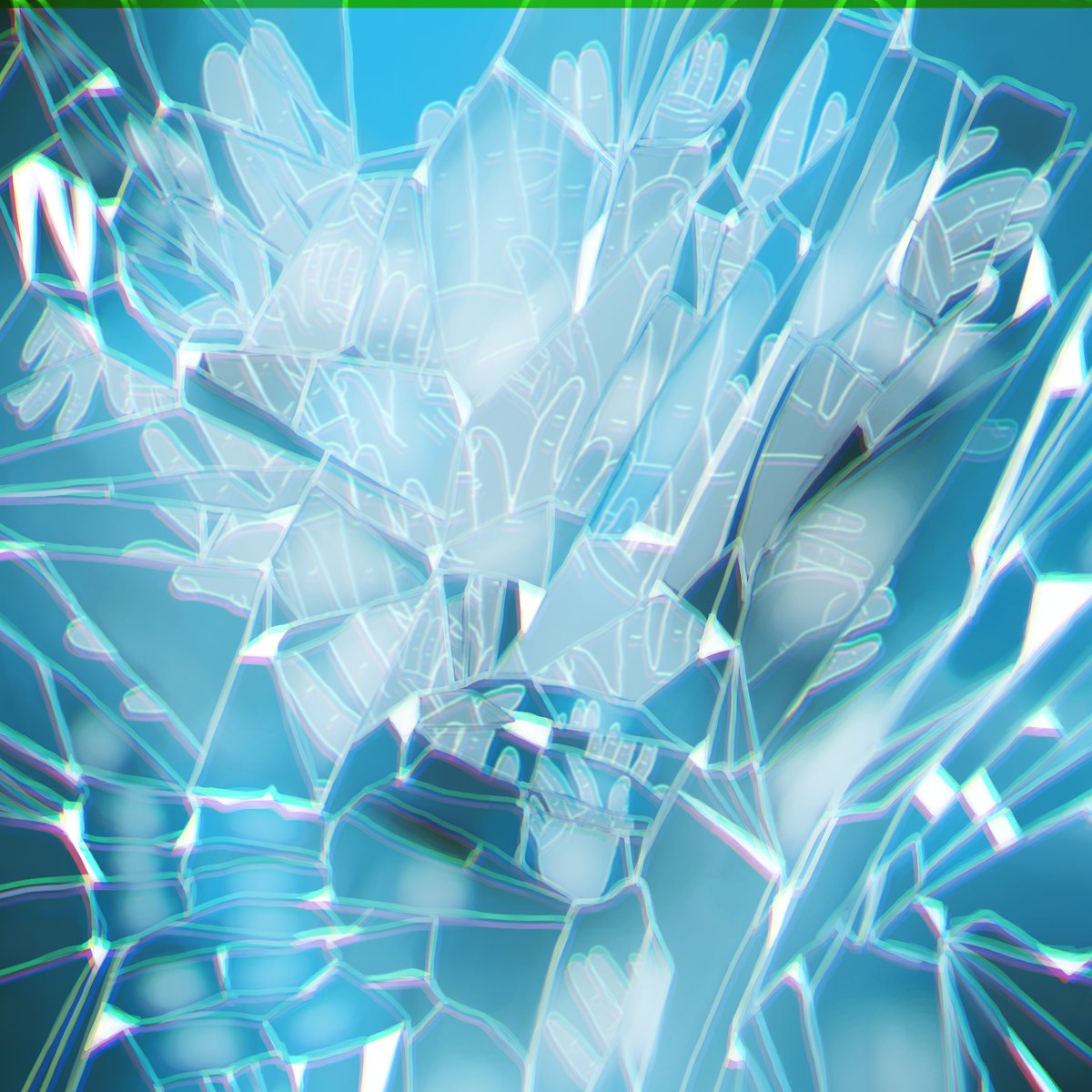 The Postrich Bear release will be on Jan 13th. The EP is titled “Touching My Face In The Mirror” and will have 5 songs. Here is the album art! I’m very stoked to share it with you all. Thank you.