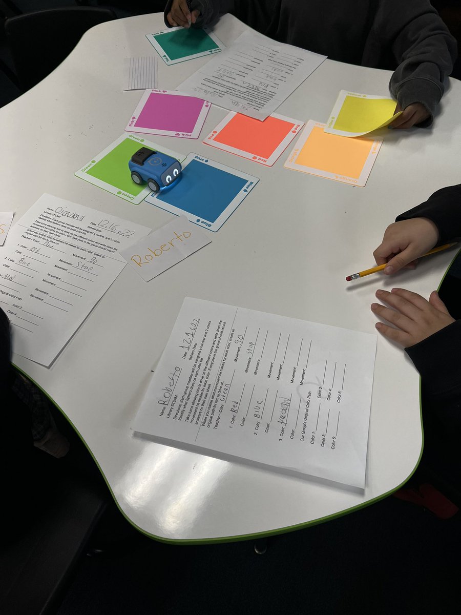 Jamie A. Schoenbach (@jamieschoenbach) on Twitter photo <a href="/lisa_macor/">Lisa Macor</a>ās 3rd grade class over at <a href="/LivingstonNBPS/">Livingston School</a> are exploring unplugged coding with <a href="/SpheroEdu/">Sphero Education</a> Indi Kits and trying to problem solve what each color makes the robot do! <a href="/lisa_macor/">Lisa Macor</a>ās 3rd grade class over at <a href="/LivingstonNBPS/">Livingston School</a> are exploring unplugged coding with <a href="/SpheroEdu/">Sphero Education</a> Indi Kits and trying to problem solve what each color makes the robot do!