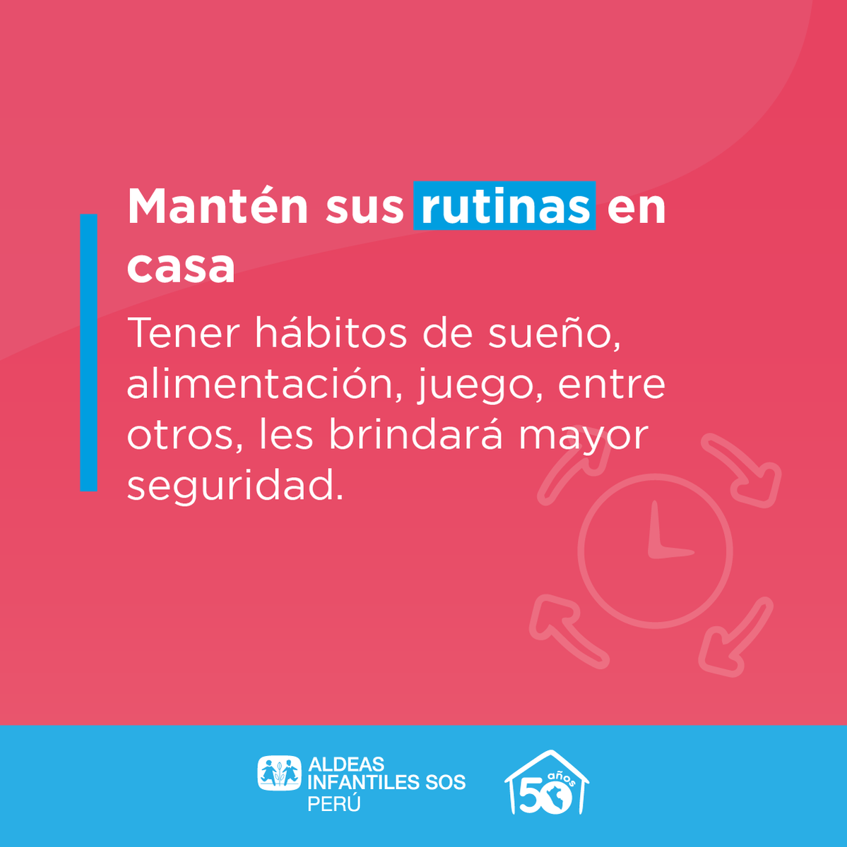 AldeasSOSPeru's tweet photo. Es natural que las niñas, niños y adolescentes 👧🏽👦🏻 se sientan preocupados o tristes ante situaciones de #crisis. Lo importante es enseñarles a manejar sus emociones y acompañarlos en ese proceso. 💙

Sigue estos consejos y protege el #BienestarEmocional de tus hijas e hijos. 👇🏼 https://t.co/nphQkk7X9c