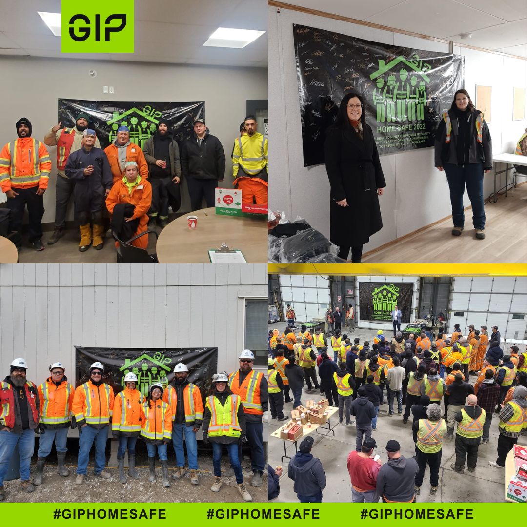 GIP_social's tweet photo. Today wraps up our amazing #GIPHomesafe campaign! A big thank you must go out to Christian Dover,Tara Curley,David Colle,Toben Jerry,execs, senior mgmt,employees & especially to our tremendous #HSETeam for all their hard work & dedication on delivering such an impactful campaign. https://t.co/Iceb87LIwY