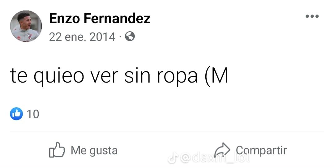 trulysta's tweet image. no se olviden de lo q dijo enzo fernádez #cancelable
