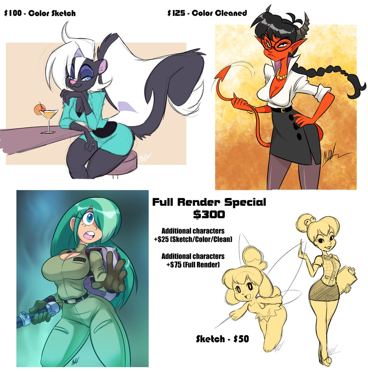 I need to make up for some expenses so I'm opening up some spots for commissions. Please apply if interested, thank you
https://t.co/sbXFonAWL1 