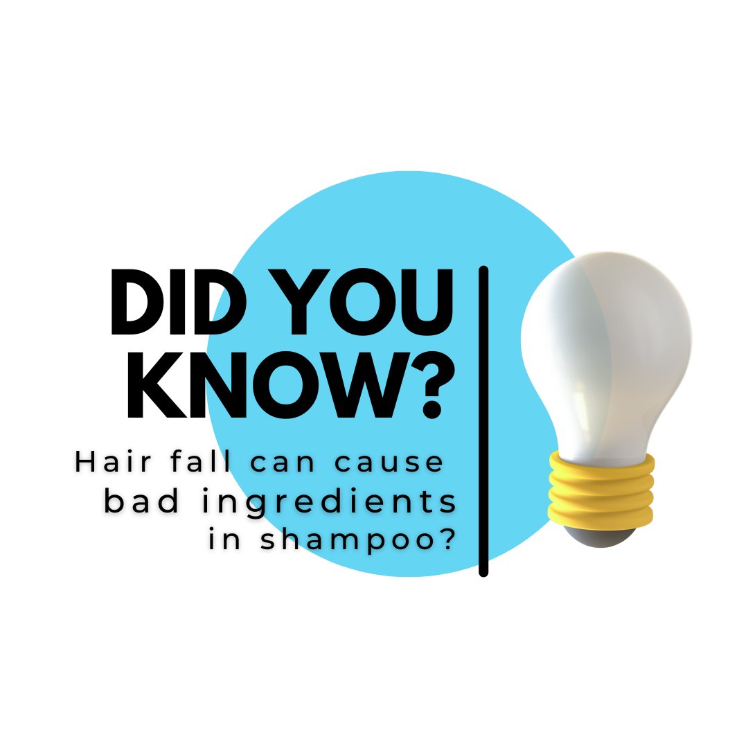 What Type of Chemicals to Avoid in Shampoo?
9 Bad Shampoo Ingredients for Hair Loss.
link here : dailyhairsolution.com/bad-shampoo-in…
#badingredients #shampoo #awareness #hair #haircare #beauty #healthyhair #shampooingredients #tips #hairtips