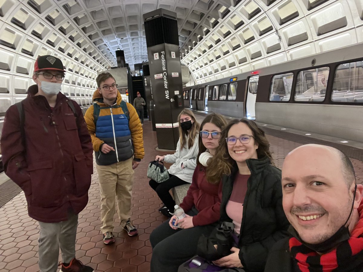 Such a fun community-building trip to DC today with some great young people! Thank you ⁦<a href="/meridianhsptsa/">Meridian High School PTSA</a>⁩ for supporting us! ⁦<a href="/MeridianMstangs/">Meridian High School</a>⁩