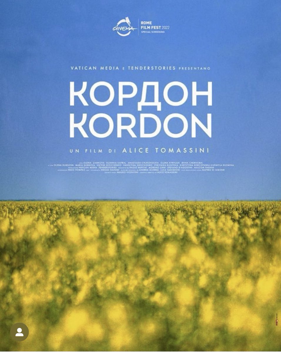 AGisotti's tweet photo. ‘Kordon’ documentary to be shown in cities bordering #Ukraine - L'Osservatore Romano https://t.co/ZxDsWFuLjl https://t.co/iZV1xgWUj3
