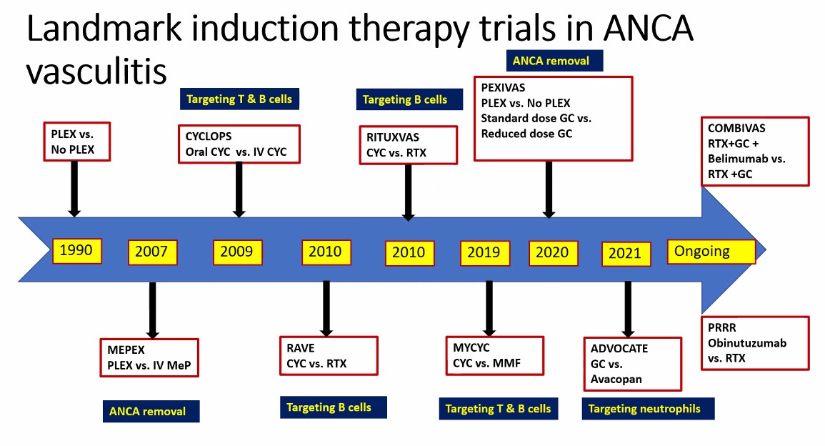 hopkinsneph's tweet photo. An absolute tour de force from our very own @DuvuruG providing a detailed overview of #ANCA associated vasculitis, from pathophysiology, through the history of clinical trials and the future of therapeutics! https://t.co/v0uN6bE5yv