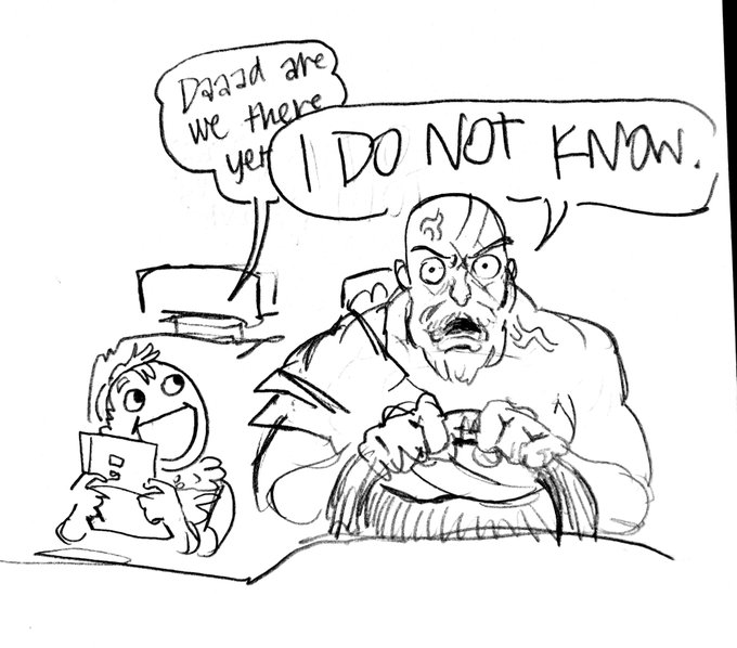 playing god of war 2018 surely no ones made this joke before. surely 