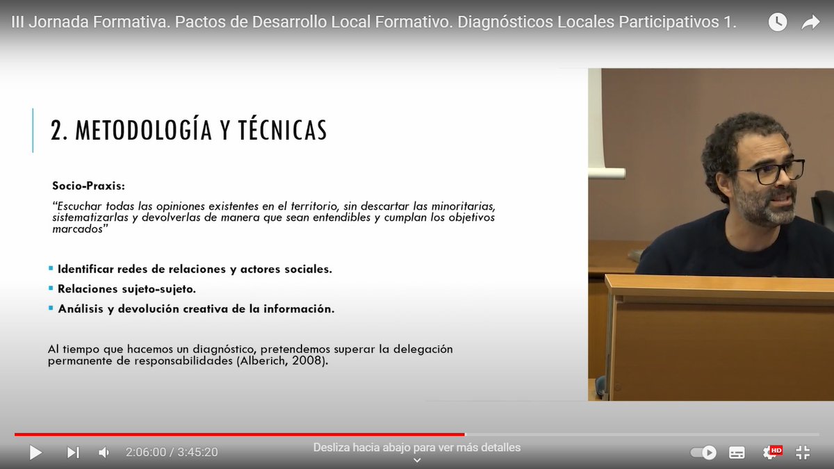 cjegio's tweet photo. Por fin tiene mi madre algo con lo que explicarle a sus amigas a qué me dedico. A partir del minuto 1:55:45, hablo del proyecto de diagnóstico participativo que, junto a otros dos, coordino
en el barrio #Playasol I (#Mazarrón). #Participación 📽️: https://t.co/maTPGixYfk https://t.co/23hNtd3clA