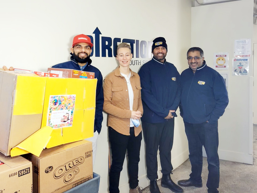 Today, the <a href="/USWDistrict3/">USW District 3</a> &amp; <a href="/USW2009/">USW Local 2009</a> NextGen Committees delivered over 200 boxes of cereal to Directions Youth Services, a 24-hour drop-in centre located in downtown Vancouver that helps address the immediate needs of homeless and precarious youth from 13-24 years old. #USWCares