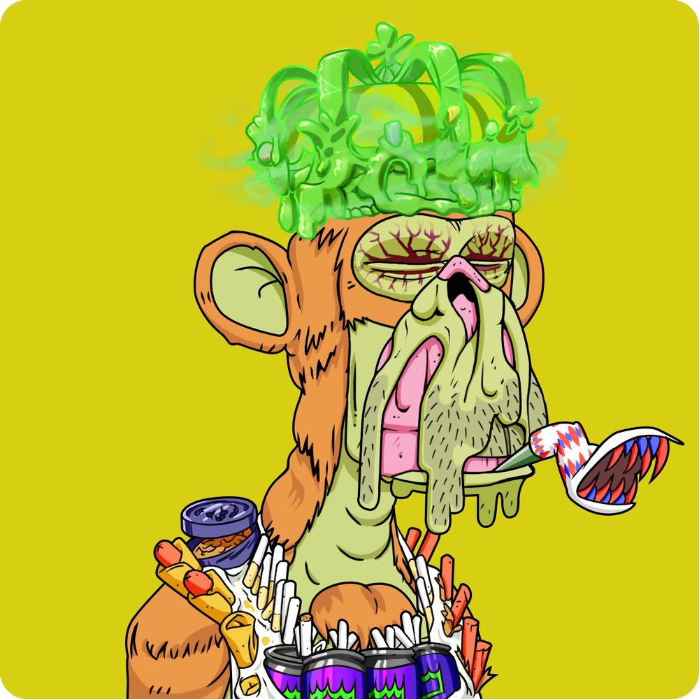 This sold for 17.69E and came with 6.5E worth of staked $APE

Buyer took the $APE and resold the mutant for 13.93E

This is the 4th MAYC in the last 24 hours that was sold with staked ape attached to it...

Tune in tomorrow for the next episode of apes giving away free money