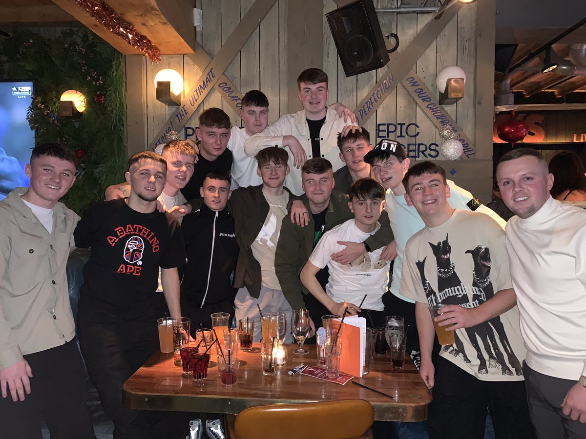 What a group, not blessed with the look though🫣