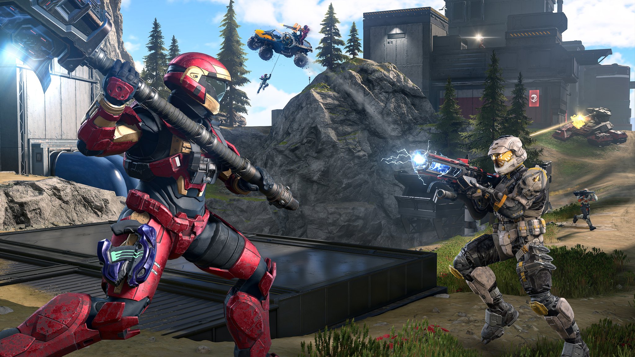 Halo on Twitter: "Big teams. Big guns. Big funs – Big Team Social is