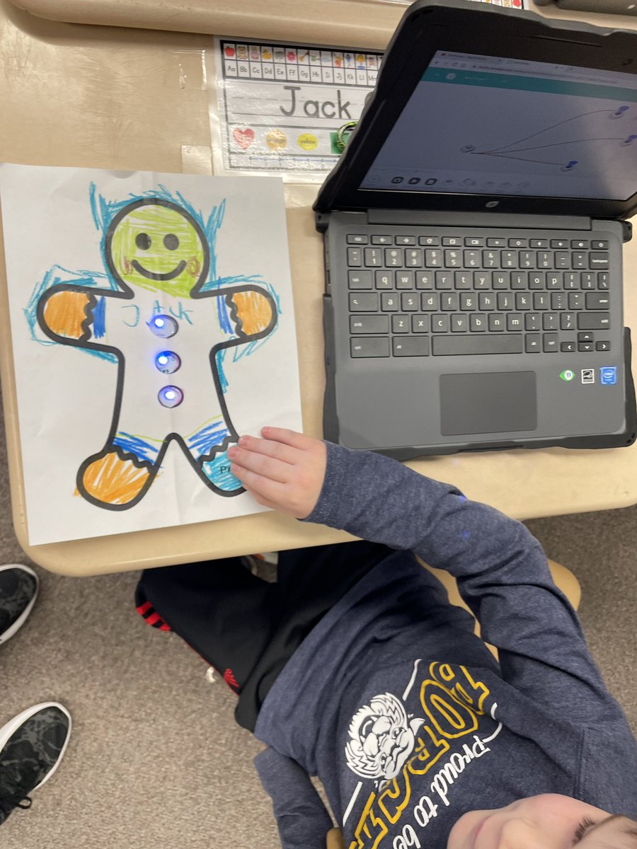 Elizabeth (@lizkaleta) on Twitter photo First graders <a href="/BrookdaleBobcat/">Brookdale School</a> read The Gingerbread Man and coded a system using <a href="/SAMLabs/">SAM Labs</a> to light his buttons <a href="/ipsd204/">Indian Prairie 204</a> <a href="/lauranylen/">Laura Nylen</a> <a href="/keels226/">Dr. Keeley Schmid</a> <a href="/deccarius/">Doug Eccarius</a> #STEMfun First graders <a href="/BrookdaleBobcat/">Brookdale School</a> read The Gingerbread Man and coded a system using <a href="/SAMLabs/">SAM Labs</a> to light his buttons <a href="/ipsd204/">Indian Prairie 204</a> <a href="/lauranylen/">Laura Nylen</a> <a href="/keels226/">Dr. Keeley Schmid</a> <a href="/deccarius/">Doug Eccarius</a> #STEMfun