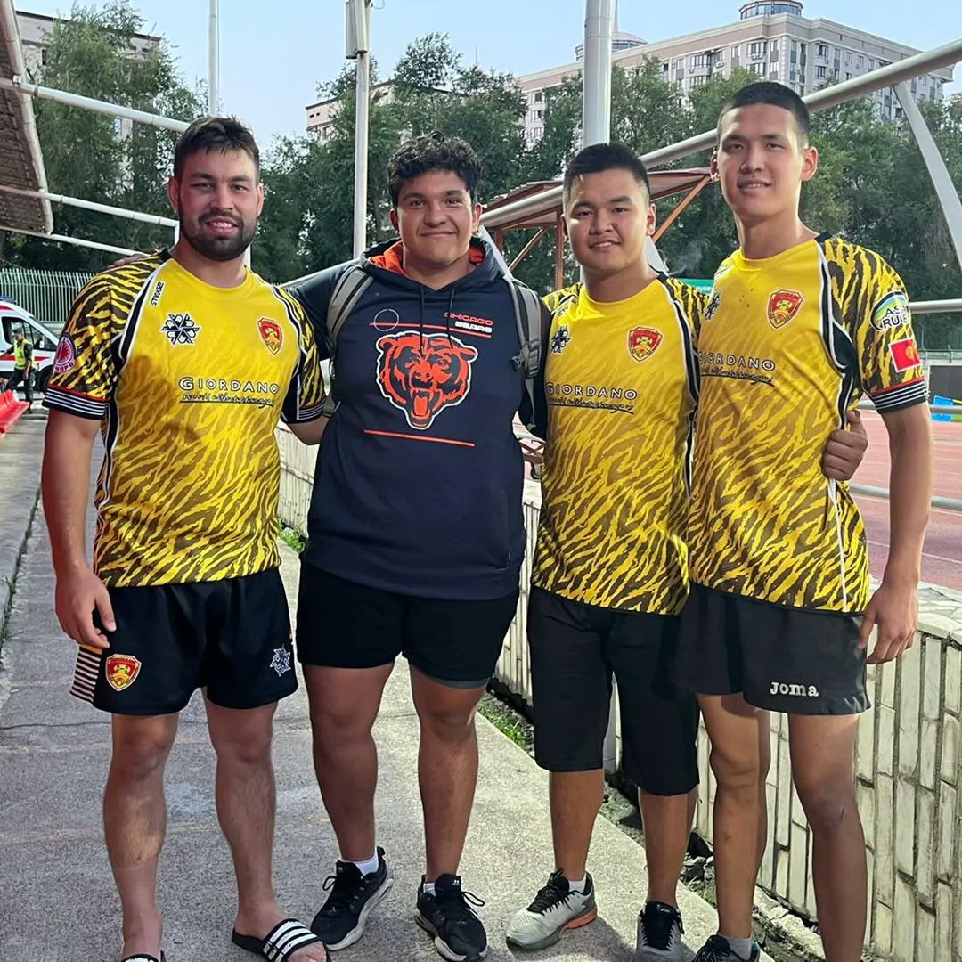 CLSscholarship's tweet photo. With 2023 around the corner, we are reflecting on the exceptional stories of our scholars from this last year like Colby Santana! Colby became a commentator for the Kyrgyzstan National Rugby Team during his #CLSRussian Program. Read his story: https://t.co/uo6VJ5BoLX @ECAatState https://t.co/hDH6zZKUBy
